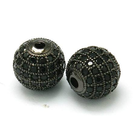 Латунные шарики циркония кубической ZIRC-D022-02B-10mm-1