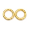 Alloy Spring Gate Rings, O Rings, Golden, 6 Gauge, 24x4mm, Inner Diameter: 16.5mm