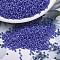 MIYUKI Delica Beads, Cylinder, Japanese Seed Beads, 11/0, (DB1578) Opaque Cyan Blue AB, 1.3x1.6mm, Hole: 0.8mm, about 100000pcs/500g