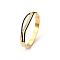 Fashionable Stainless Steel Pave Rhinestone Hinged Bangles for Women