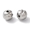 Non-Tarnish 304 Stainless Steel Beads, Round, Stainless Steel Color, 10x9mm, Hole: 2mm