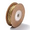 Polyester Christmas Glitter Twisted Cord Rope, for DIY Gift Packaging Party Decor, Gold, 2mm, about 10 yards/roll