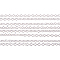 PandaHall Elite 5m Color-Keeping Brass Cross Chains Jewelry Making Chains 2x1.5x0.5mm