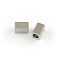 Tarnish Resistant 201 Stainless Steel Beads, Cuboid, Stainless Steel Color, 5x3x3mm, Hole: 2mm