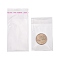 OPP Cellophane Bags, Rectangle, Clear, 10x5cm, Unilateral thickness: 0.035mm, Inner measure: 7.5x5cm