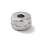 Non-Tarnish 304 Stainless Steel Beads, Column, Stainless Steel Color, 3x5mm, Hole: 1.6mm