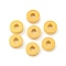 Brass Spacer Beads, Rondelle, Golden, 6x2mm, Hole: 2mm