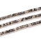 Natural Black Larvikite Beads Strands, Column, 4~5x2.2mm, Hole: 0.8mm, about 85~99pcs/Strand, 15.75 inch(40cm)