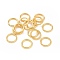 Alloy Closed Jump Rings, Round Ring, Golden, 10x1.2mm, 16 Gauge, Inner Diameter: 7.2mm