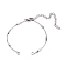 Tarnish Resistant 304 Stainless Steel Cable Chains Bracelets Making, with Lobster Claw Clasps and Jump Rings, Stainless Steel Color, 6-1/4 inch(15.8cm)