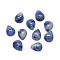 Natural Blue Spot Jasper Cabochons, teardrop, 8x6x3mm