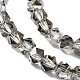 Гальванические стеклянные бусины EGLA-L018-B-AB03-4