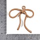 Подвески из сплава краски для выпечки FIND-G080-02I-3