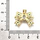 Латунные микро проложить кубического циркония подвески KK-K401-19G-03-3