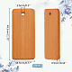 120шт бамбуковые подвески WOOD-PH0002-71-2
