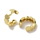 Серьги-клипсы из латуни с гальваническим покрытием EJEW-R162-27G-2