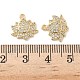 Латунные микро проложить кубического циркония подвески KK-C099-09G-3