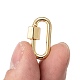 Латунные брелоки с карабином KK-T047-08G-5