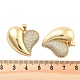 Подвески из латуни с прозрачным фианитом KK-U009-05A-G-3