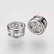Латунные микро проложить класса AAA кубического циркония подвески ZIRC-G086-09P-NR-2