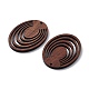 Подвески из орехового дерева WOOD-Q051-04F-2