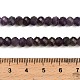 Природный аметист нитей бисера G-G278-A02-4x6mm-5