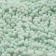 Непрозрачный матовый стеклянный бисер цвета макарон SEED-K009-12B-07-3