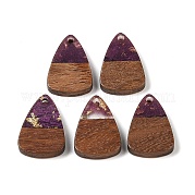 Подвески из смолы и дерева WOOD-S061-02I