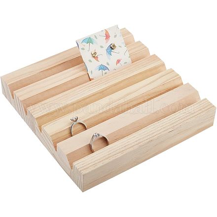 Подставки для деревянных сережек nbeads ODIS-WH0029-32-1