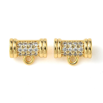Латунные дужки из латуни с микропаве из кубического циркония KK-M277-09A-G-1