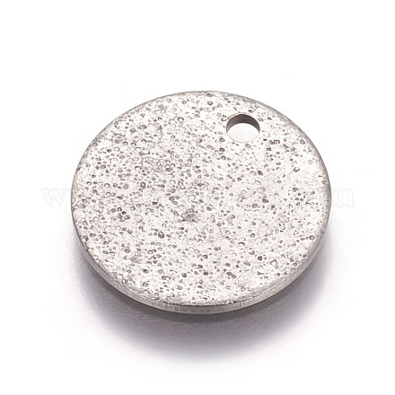 Подвески из текстурированной нержавеющей стали 304 STAS-I098-01-12mm-P-1