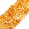 Natural Amber Chip Beads Strands, 5~8x5~8mm, Hole: 0.8mm, 14.96''(38cm)