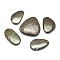 Natural Chrysocolla Pendants, Mixed Shapes, 30~66x18~52x3~14mm, Hole: 2mm
