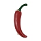 Enamel Pins, Alloy Brooches for Backpack Clothes, Hot Pepper, 45x17mm