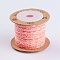 Cotton Thread Cords, Macrame Cord, For Jewelry Making, Colorful, 1mm, about 21.87 yards(20m)/roll