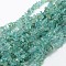 Natural Apatite Chip Beads Strands, 3~5x3~5mm, Hole: 1mm, about 32 inch