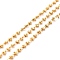 Brass Handmade Link Chains, with Cable Chains, Long-Lasting Plated, Unwelded, with Spool, Cadmium Free & Nickel Free & Lead Free, Real 18K Gold Plated, Link: 4.5x2x0.5mm, 2x5mm
