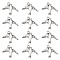 Alloy Pendants, Bird, Lead Free and Cadmium Free, Antique Silver, 17.5x22.5x1.5mm, Hole: 2mm