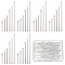 SUNNYCLUE 1 Box 60Pcs 6 Style Bar Pendants Long Metal Stamping Charms Blank Stick Strip Stainless Steel Charm for jewellery Making Charms Earrings Bracelet Necklace Keychain Supplies Adult Crafting
