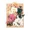 Dried Flower, for Bridal Shower, Wedding, Preserved Fresh Flower, Colorful, 210x148x14~24.5mm