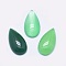 Natural Agate Cabochons, Dyed & Heated, teardrop, 20.5x11x5mm
