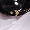 Adjustable Brass Micro Pave Cubic Zirconia Cuff Rings, Butterfly, Golden, US Size 4 1/4~12 3/4(15~22mm)