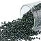 TOHO Round Seed Beads, Japanese Seed Beads, (89) Metallic Moss, 15/0, 1.5mm, Hole: 0.7mm, about 15000pcs/50g