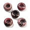 Natural Rhodonite Beads, Rondelle, 16~16.5x8~8.5mm, Hole: 8~8.8mm