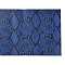 Snakeskin Pattern PU Leather Fabric, for DIY Crafts, Marine Blue, 136x21.4x0.1cm