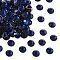 Preciosa® MAXIMA Crystal No Hotfix Flatback Stones, Czech Crystal, Dura Foiling, Round(438 11 615 Chaton Rose), 30280 Dark Indigo, SS6(1.9~2.1mm)