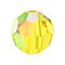 Preciosa® Crystal Beads, Czech Crystal, 451 19 602 Round, 80310 200 Citrine AB, 4mm, Hole: 1mm