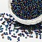 12/0 Glass Seed Beads, Opaque Colours Rainbow, Colorful, 2mm, Hole: 0.6mm, about 30000pcs/pound