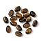 Natural Tiger Eye Cabochons, Oval, 6x4x2~2.5mm