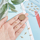 Подвески из прозрачного кубического циркония с микропаве KK-NB0003-10-3